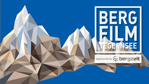Kristallberge und Logo des Bergfilm Festivals Tegernsee 2017