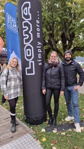 22. Bergfilm-Festival Tegernsee 2025 - Vertreter des Exklusiv-Sponsors LOWA